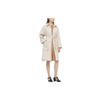 U Series Solid Color Single-Breasted Lapel Mid-Length Trench Coat Women Coats 433648-30