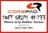 Corepad Soft Grips for Razer Viper Mini Series, 1 set (Red)