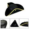 Leisure Fashion Hats Adults Pirate Hats Halloween Witch Hat Gameplay Pirate Gear for Masquerade Balls and Theme Parties