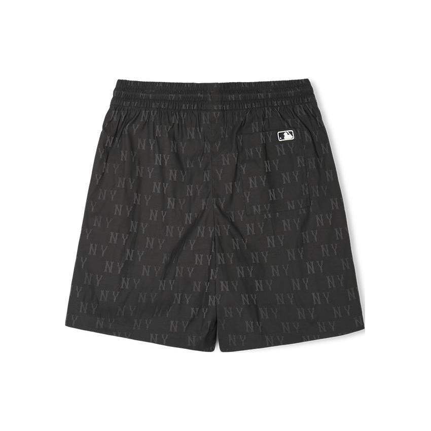 MLB New York Yankees Casual Shorts Unisex Black Moderate 3ASMM0143-50BKS