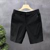 Herren Einfache Golfshorts Outdoor Sportshorts für Sport Freizeitkleidung Leichtes atmungsaktives Gewebe Kein Gürtel enthalten
