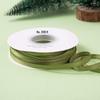 Korejská polyester-bavlna matná stuha pro DIY mašle a vlasové doplňky, 1 cm