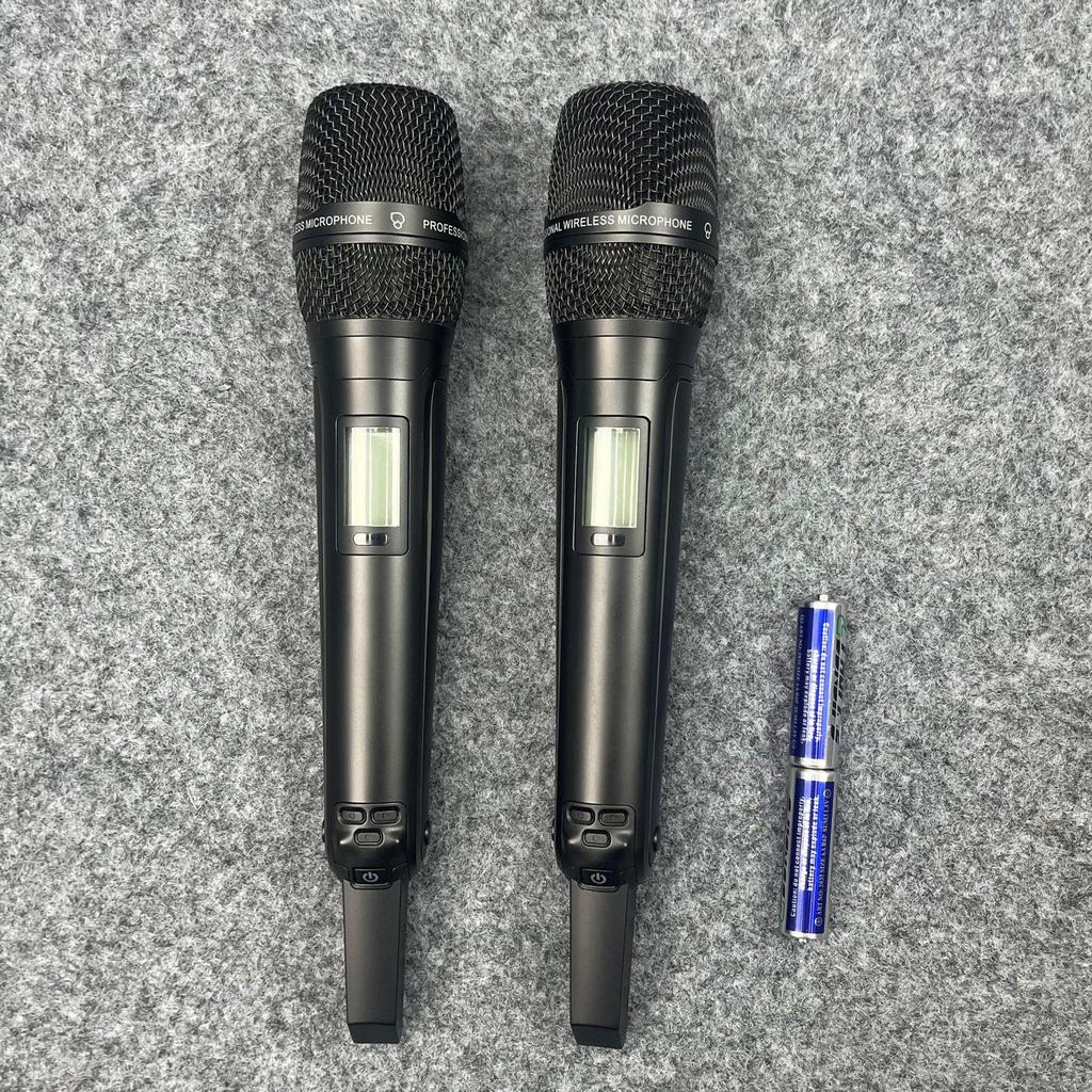 U-Band Infrared Wireless Handheld & Lavalier Microphone Set for Conferences