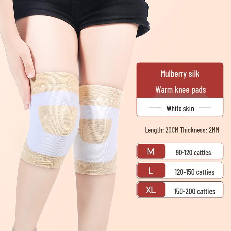 

Silk Thick Knee Pads for Autumn/Winter - Warmth & Protection for Men and Women M (90-120 jin)
