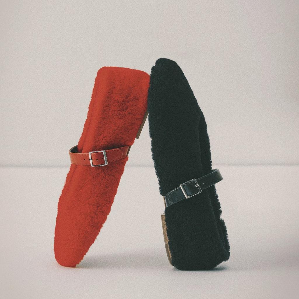 Wool Zhao Ruth Mao Mao Shoes Women's Mary Jane Shoes Mao Integrated Shoes Red Single Shoes