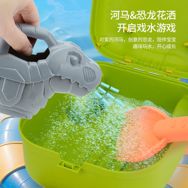 Kinder Strand Dinosaurier Hase Welpe Gepäck Trolley Set, Sommer Outdoor Sand- und Wasserspielzeug