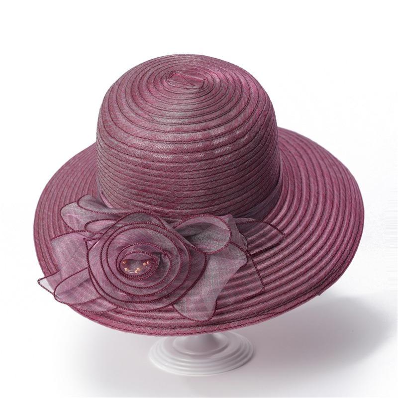 Foldable Face Hat, Organza Summer Straw Hat, Basin Hat, Sun Hat, Sunshade Edge Sunscreen Fisherman Hat