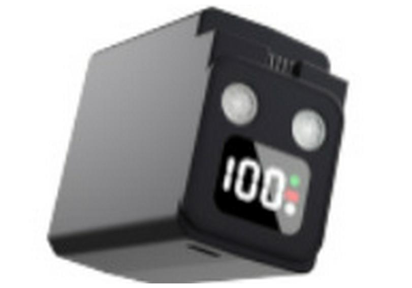 Portable USB Waist Clip Fan for Outdoor Cooling 126x65x35mm