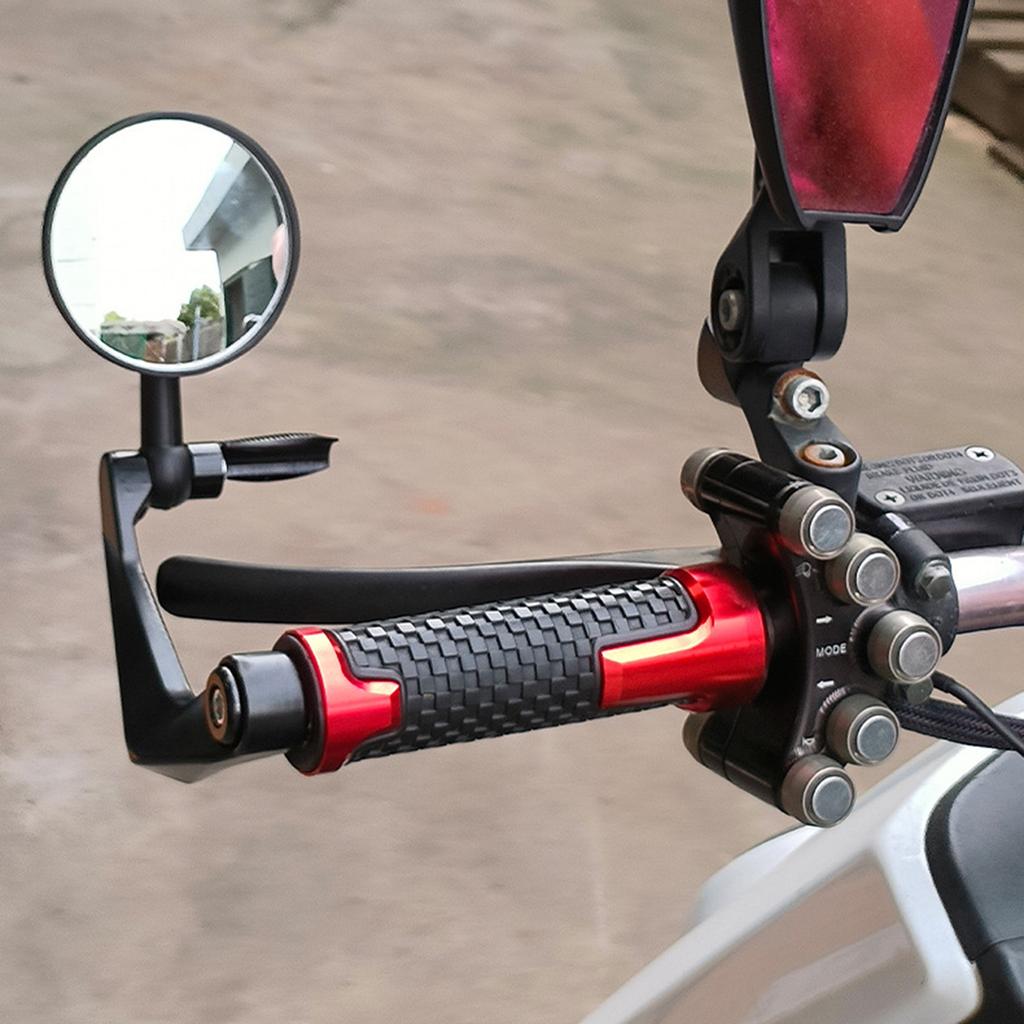 Universell backspegel Klar reflektion Slitstark design Styrbackspegel Lättvikt för motorcyklar och cyklar