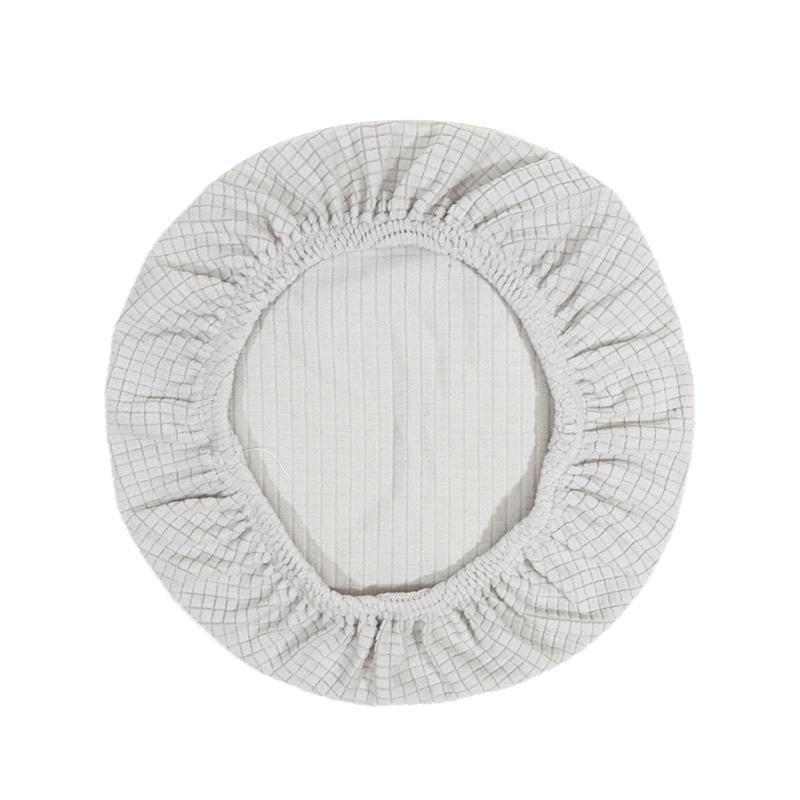 4pc Adjustable Round Stool Cover Removable & Washable Bar Stool Protector Stretch Fabric Fit Multiple Colors for Home Chair Cover