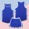 Conjunto de jersey de basquete americano Jersey de basquete para meninos Jersey de treino esportivo infantil Camisa de basquete tipo regata Impressão atacado