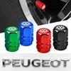 YKPSC1 4Pcs Car Decoration Wheel Tire Valve Caps Stem Cap For VW Golf Amarok T5 Phaeton Teramont ID3 Tiguan T-Cross Passat Magotan Arte