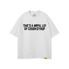 Unisex Oversized Cotton T-Shirt With Bold Letter Print Loose Fit Streetwear Tee Casual Wear