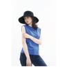 Cogit Precious UV Wide Brim Arch Sunshade for a slimming effect and UV protection Hat, Black, 99%
