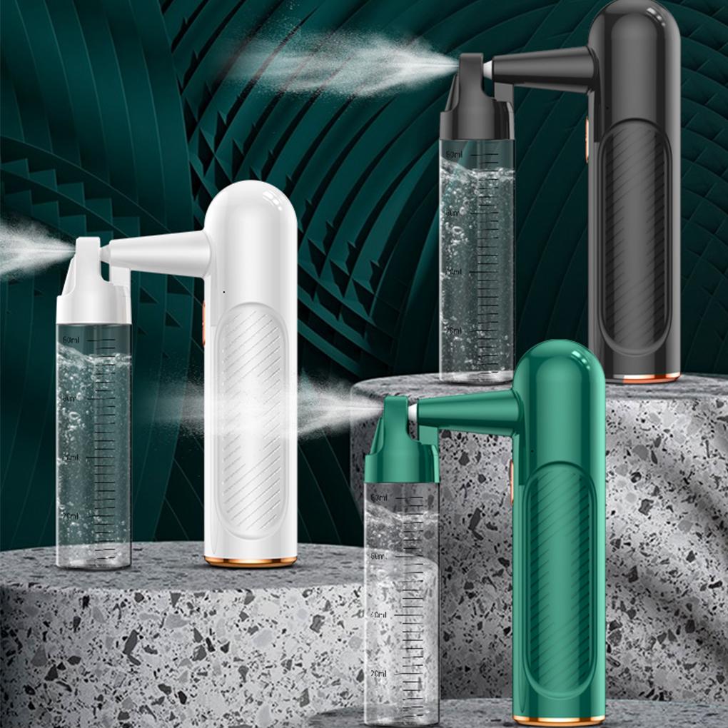 Water Mist Sprayer Handheld USB Handheld USB Rechargeable Portable Cordless 80ml Electric Mist Diffuser