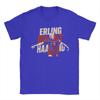 Erling Braut Haaland 2026 TShirts Norway Pure Cotton Tee Shirt Round Collar Short Sleeve T Shirts Graphic Printed Clothes