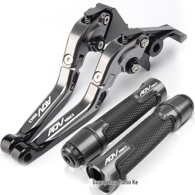 CNC Brake Clutch Levers & Handlebar Grips for ADV150/ADV160 Scooters