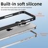Hybrid Silicone Frame Aluminum Metal Phone Case For iPhone 17 16 15 14 13 12 Pro Max Better Heat Bumper