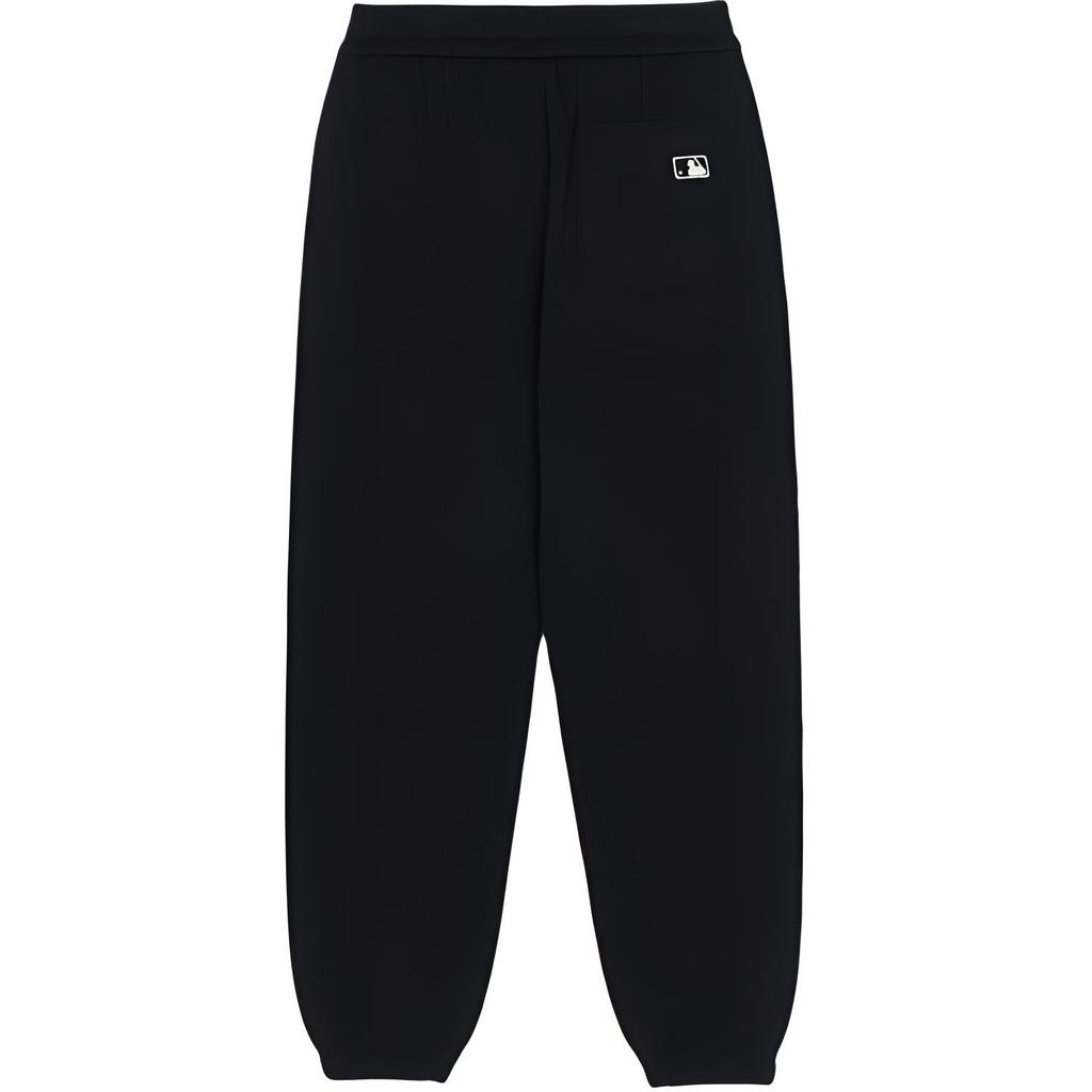 MLB Fashionable Comfortable Simple Versatile Knitted Sports Pants Unisex Pants Black 3APTV0144-50BKS
