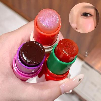 Blush Jelly Warm Change Blush Stick Fruity Blush Eyeshadow Stick Moisturizing Jelly Blush