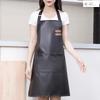 Adjustable Neck Strap Apron with Large Front Pocket Durable Material for Cooking Baking Gardening and Workshop Use