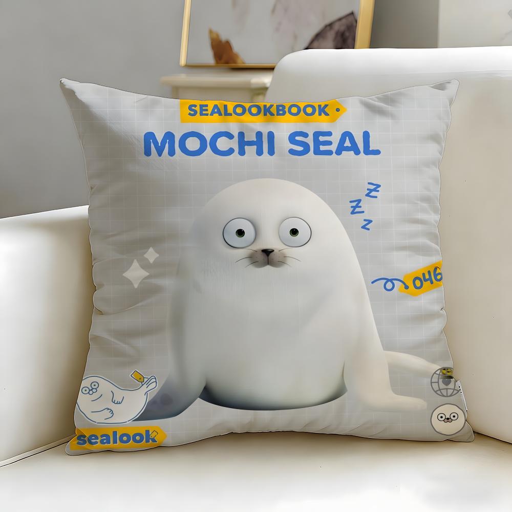 Beliebte Marke SEALOOK Kissenbezug Weich Leicht zu waschen Kissenhülle Vielseitig für Sofa Bett Reisen und Büro