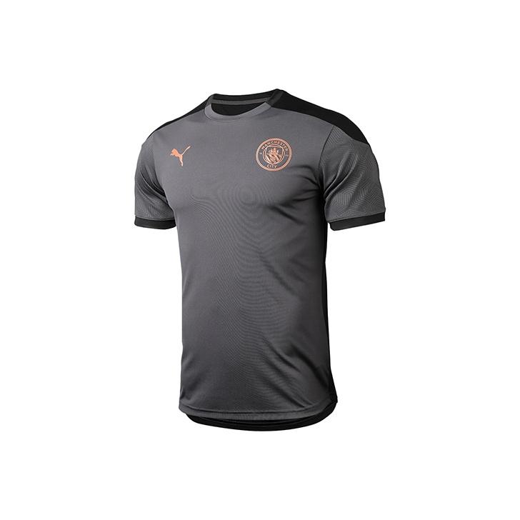 Puma Футболка мужская тренировочная Manchester City 20-21 сезона серая 757878-13 M