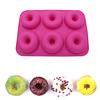 Cavity Silicone Donut Baking Pan Non-Stick  Dishwasher Decoration Tools