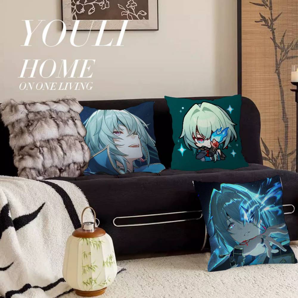 Honkai Star Rail Anaxa pillow cover sofa cushion cover home room decoration children gift