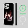 M-makima Anime Phone Case Magnetic Case For IPhone 16 14 13 12 11 15 Pro Max Plus For Magsafe Wireless Charge Cover