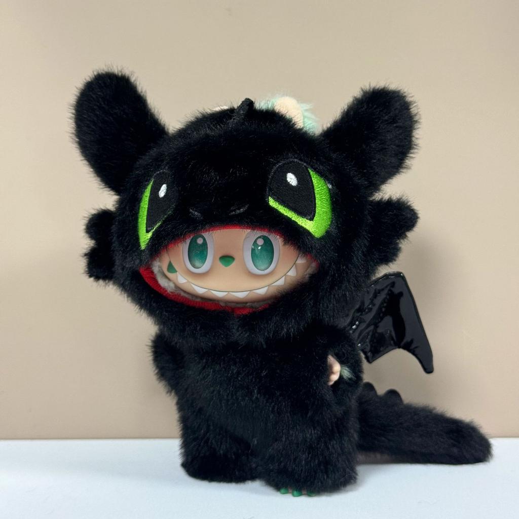 For 15/17Cm Labubu Doll Lovely Animal Costume Plush Clothing Set Labubu V1 V2 V3  Dolls Clothes Diy Decoration Toys Accessories