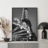 Eiffel Tower Retro Nordic Garden Wall Poster Print Black And White Fashion Canvas Paitning Room Home Decor Landscape Art Picture