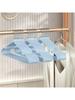 10/20/50pcs-Metal Seamless Anti Slip Clothes Hanger Is Durable and Sturdy Saving Home Space