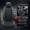 Universal Leather Car Seat Cushion - Five-Seater, Four Seasons, Full Coverage, Comfortable Style.