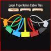 Kezhou 7-Color Tag-Style Nylon Cable Ties