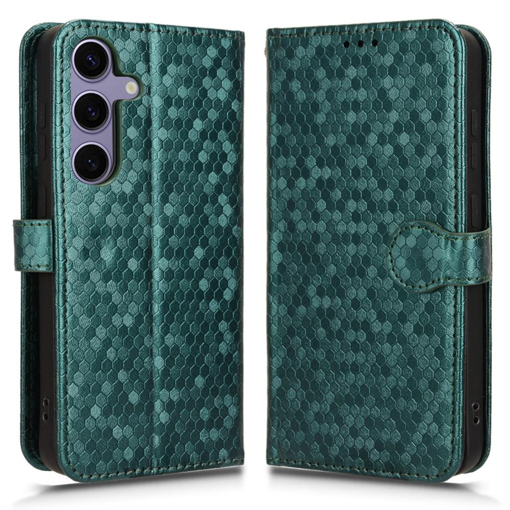 Etui na iPhone 17 Pro z nadrukiem wzoru, skórzane etui portfelowe typu flip, odporne na upadki, z smyczą