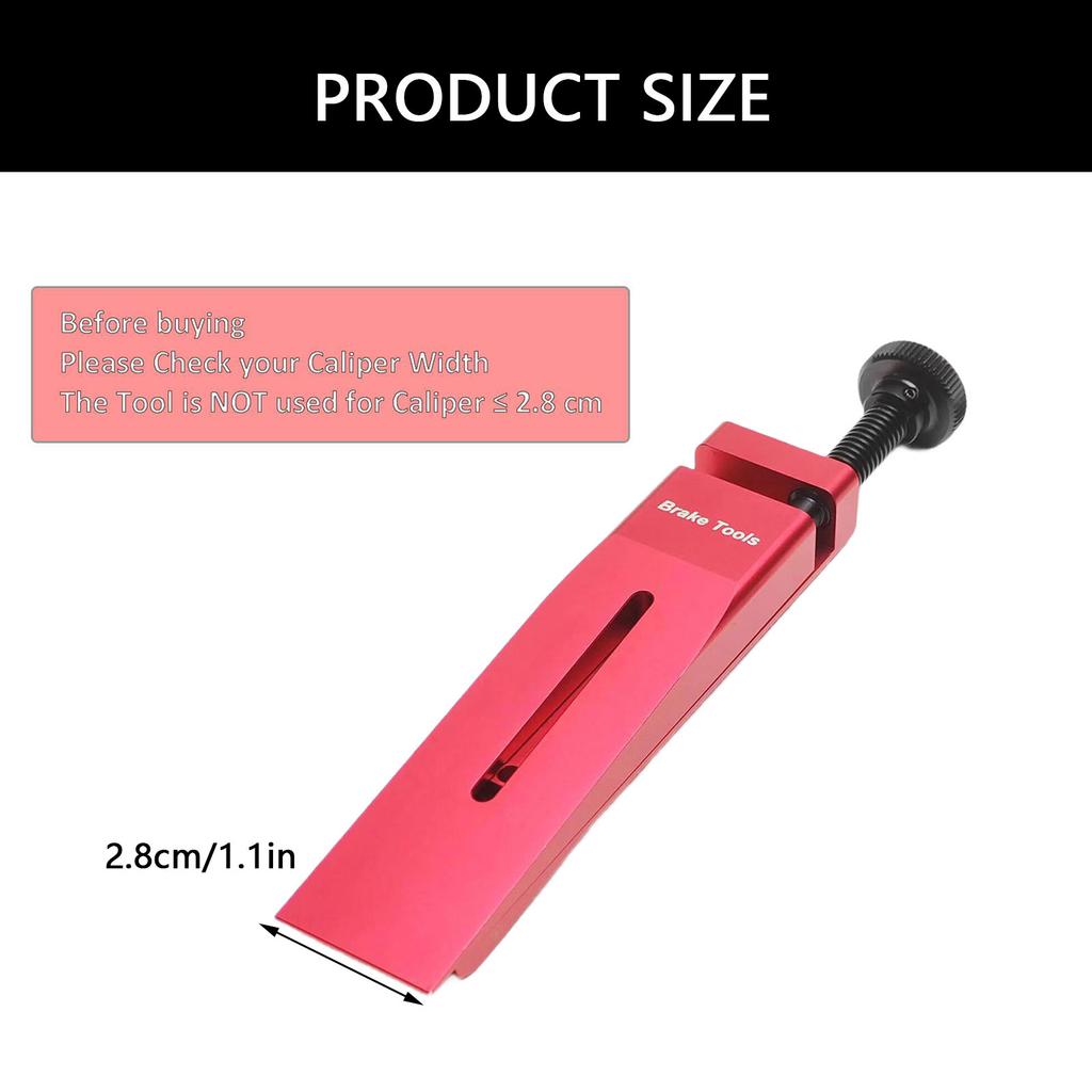 for Brake Caliper Bicycles Hydraulic Disc Brake Caliper Piston Wrench Tool, Brake Caliper Part Bikes Piston Press Tool