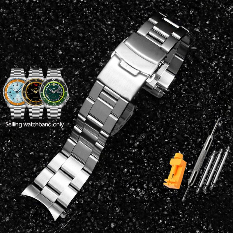 Ersatz-Uhrenarmband für Casio MDV106-1A MDV-107 MTP-VD01 MDV-106 D Armband 22mm Herrenarmband Edelstahl Metallarmband
