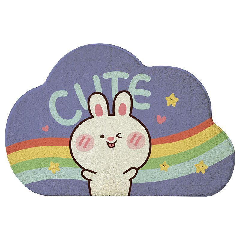Bathroom Floor Mat Toilet Moisture-wicking Slip-resistant Mat Entry Door Mat Door Mat Toilet Entry Home Mat Durable