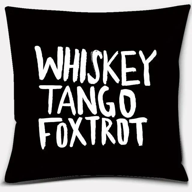 Black and White Style Decorative Pillowcase Car Ornaments Office Living Room Sofa Home Pillowcase