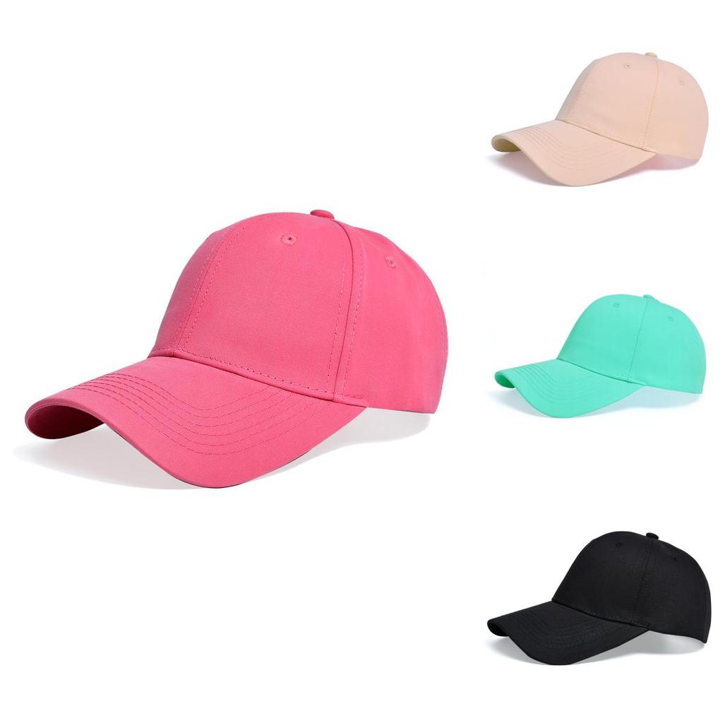 Solid Color Sun Hat With Wide Brim For Casual Summer Sunshade