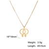Collana Pendente LGBT Stesso Sesso Acciaio Inossidabile Uomo Donna Amore Libero Avanguardia Collana Coppia Gioiello per Festival Regalo