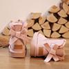 New leather snow boots women's fur integrated fleece thickened non-slip cotton shoes outdoor women's shoes