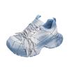 Big head dad shoes women's new fashion heightening breathable color matching old casual sports shoes women