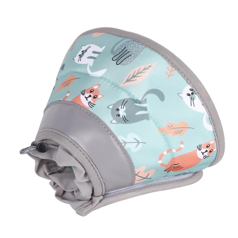 Pet Recovery Collar Comfortable Light Weight Collar Protective Regulable Collar for Dogs and Cats, Soft and Permeable