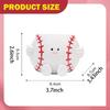 Small Face Planter Flower Pot Home Decor Sports Themed Creative Resin Plant with Drainage for