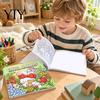 Thick Paper Drawing Journals Cozy Nature Coloring Book, Relaxing Floral And Animal Patterns, Cotton Creative Hobbies for Adults Pulp DIY Painting Book