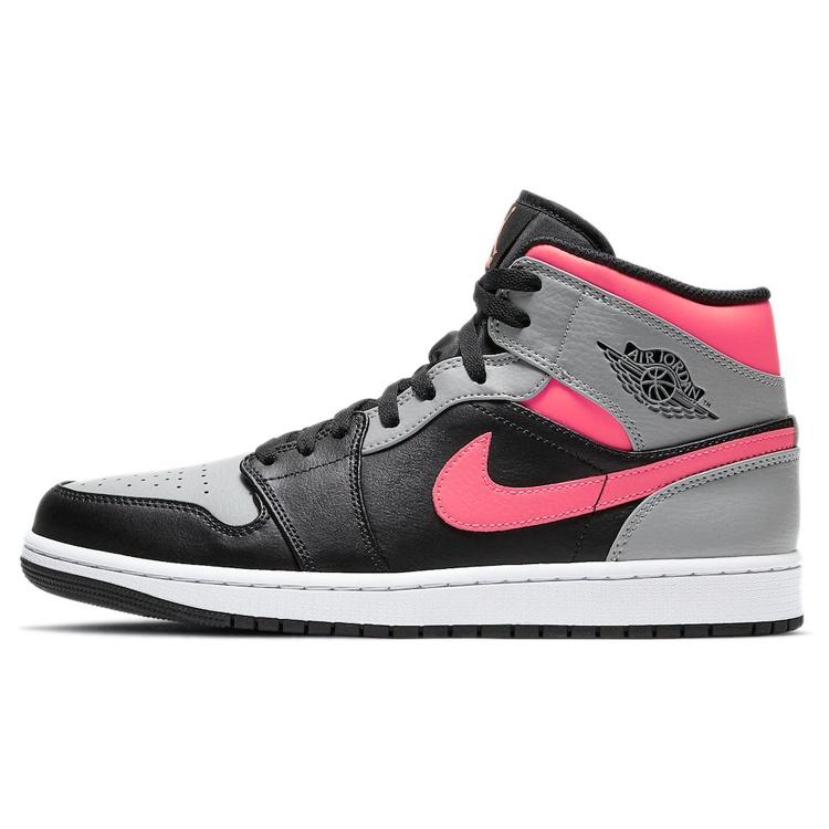 Air Jordan 1 Mid Pink Shadow Men s 554724-059 EU 42.5