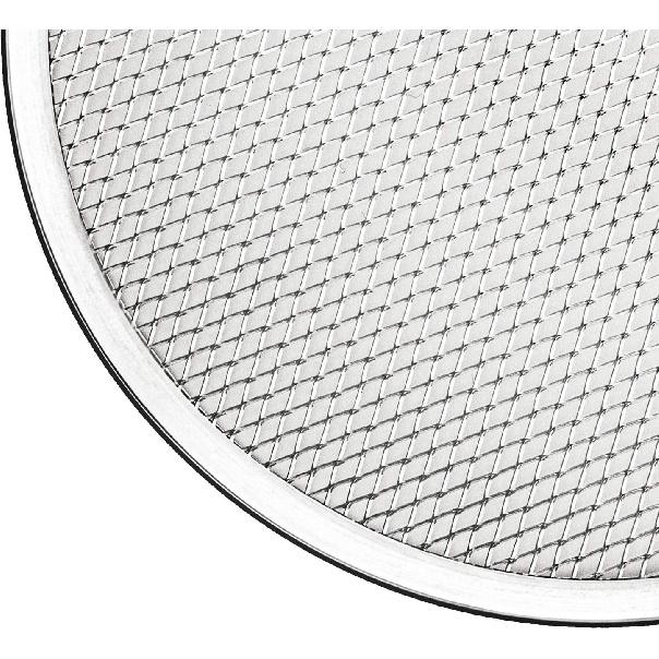 Tosnail 2 Pack 12 Inches Seamless Aluminum Pizza Screen Pizza Pan with Holes Pizza Mesh