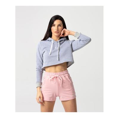 Carpatree GreyCropped Hoodie